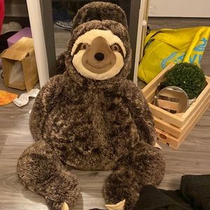 Large sloth stuffed animal